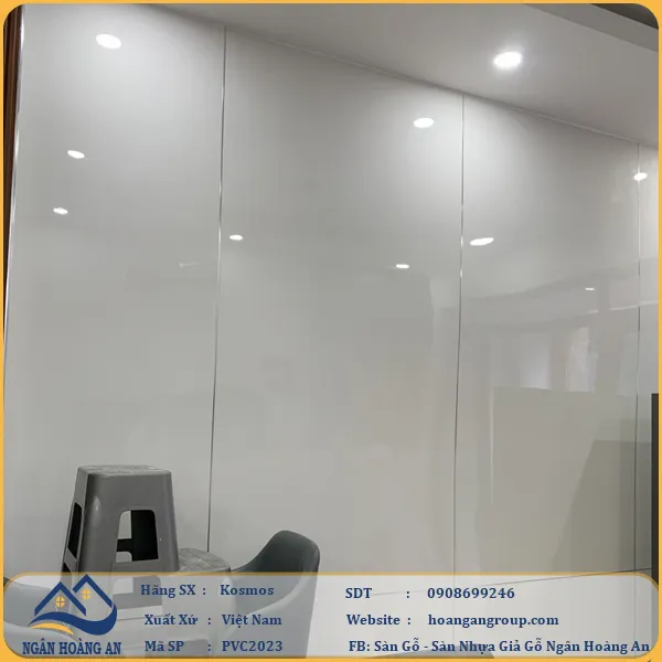 Tấm Nhựa Ốp Tường Giả Vân Đá Kosmos PVC2023 Dày 2.8mm